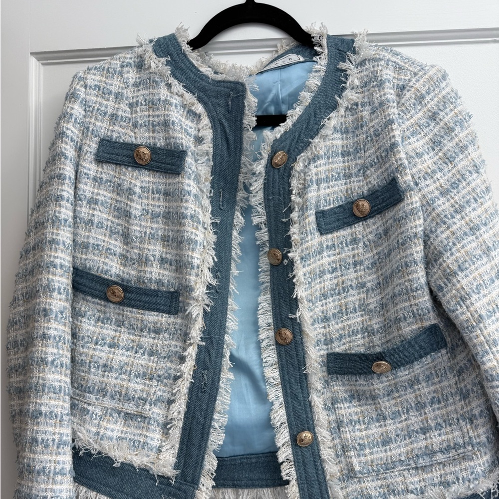 Tweed like blazer size  M